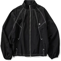 SUPERSUB Stitch Panel Windbreaker - Black SUBSS250213BK SUPERSUB Stitch Panel Windbreaker - Black SUBSS250213BK