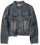 Buy SUPERSUB Washed Cropped Denim Jacket - Washed Blue SUBSS24081WBL