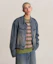 Shop SUPERSUB Washed Cropped Denim Jacket - Washed Blue SUBSS24081WBL