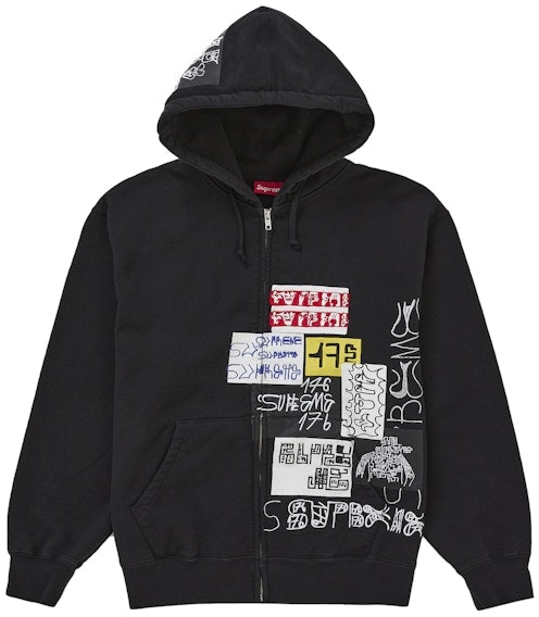 supreme-176-zip-up-hooded-sweatshirt-black