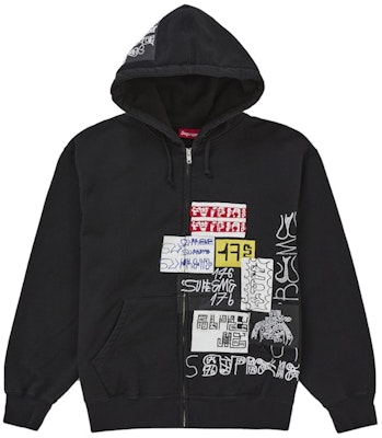 シュプリーム 176 ジップアップ フーデッド スウェットシャツ ブラック Buy シュプリーム 176 ジップアップ フーデッド スウェットシャツ ブラック