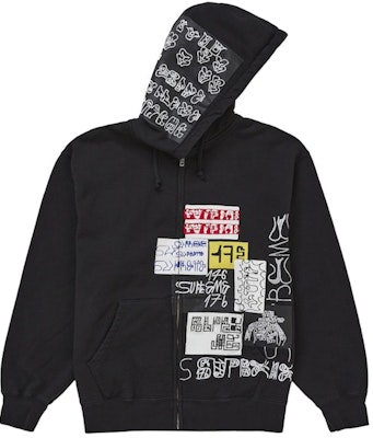 シュプリーム 176 ジップアップ フーデッド スウェットシャツ ブラック Order シュプリーム 176 ジップアップ フーデッド スウェットシャツ ブラック