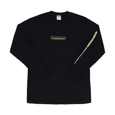 Supreme 1994 LS Tee Black