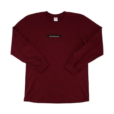 Supreme 1994 LS Tee Burgundy