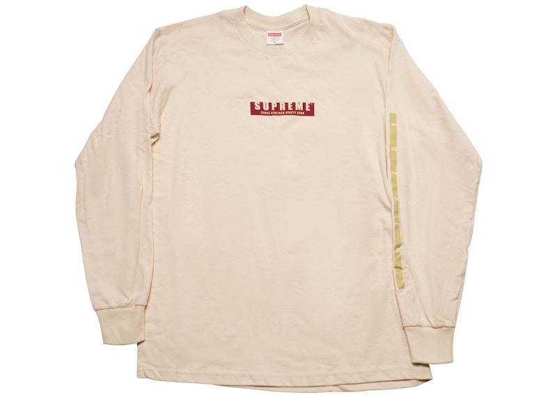 Supreme Small Box L/S Tee (SS23) Oatmealを購入 - Novelship