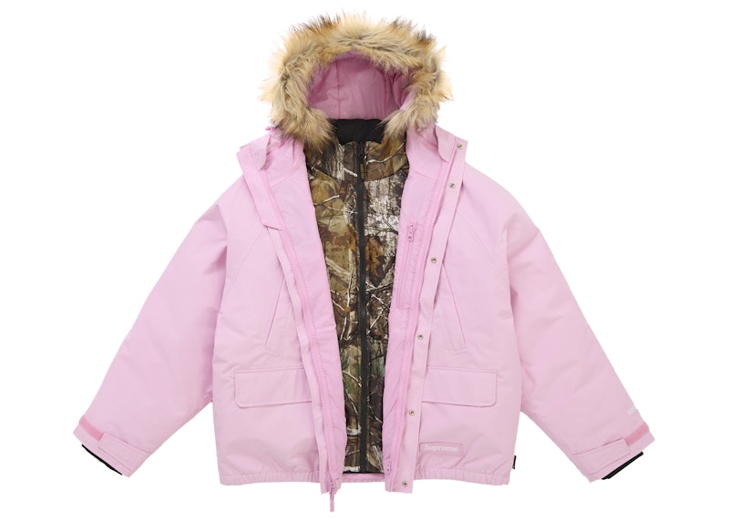 Supreme 2-in-1 GORE-TEX Parka + Reversible 700-Fill Down Liner Jacket Light Pink 圖 3