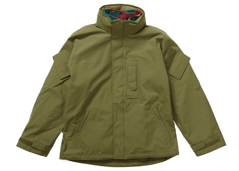 Supreme 2-in-1 GTX Polartec Liner Jacket Olive 圖 2