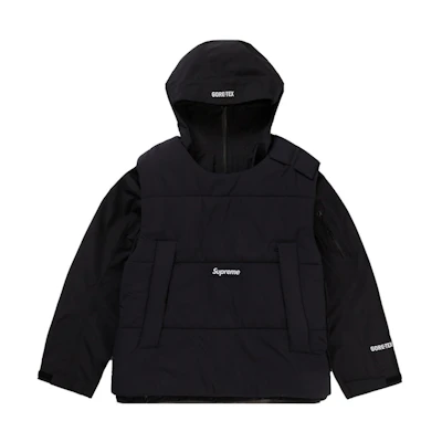 Supreme 2-in-1 GTX Shell WINDSTOPPER Vest Black