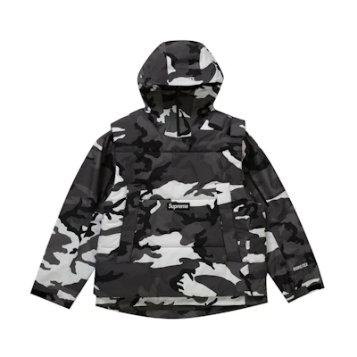 Supreme 2-in-1 GTX Shell WINDSTOPPER Vest Snow Camo