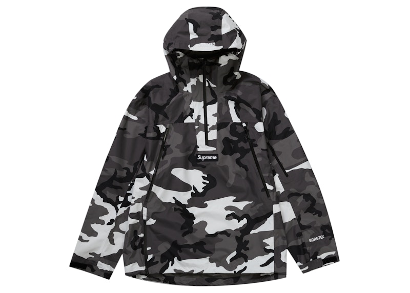 Order Supreme 2-in-1 Gore-Tex Shell WINDSTOPPER Vest Snow Camo Jaket Lelaki