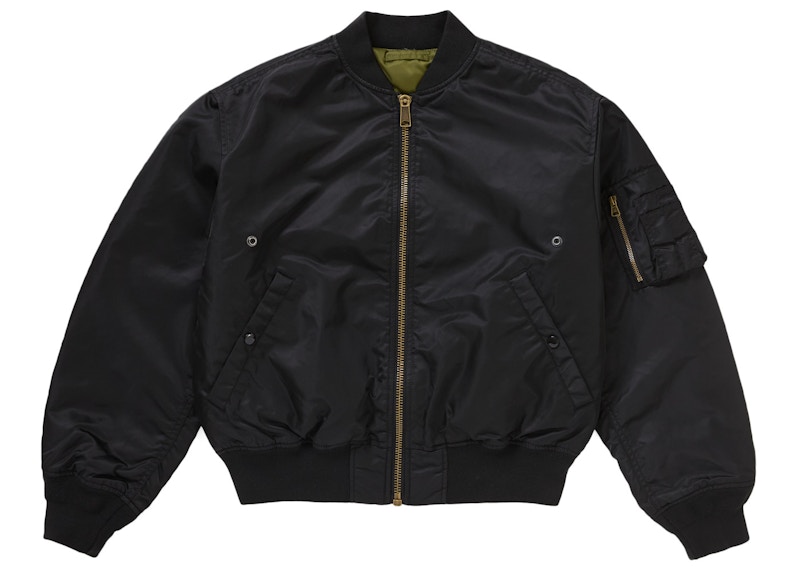 Order Supreme 黑色2合1 MA-1背心