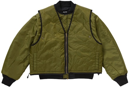 Chaleco Supreme 2-en-1 MA-1 Negro Lookbook Chaleco Supreme 2-en-1 MA-1 Negro