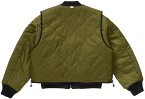 Supreme 2合1 MA-1 背心 黑色 Shop Supreme 2合1 MA-1 背心 黑色