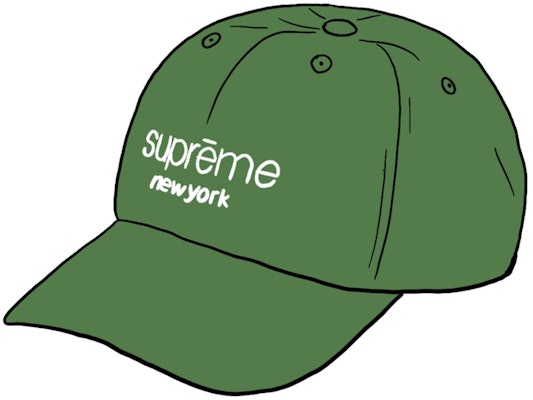 Supreme 2-Tone Canvas 6-Panel Green Buy Supreme 2-Tone Canvas 6-Panel Green