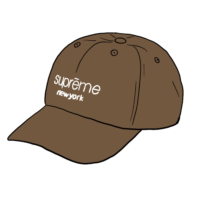 Supreme 2-Tone Canvas 6-Panel Yellow