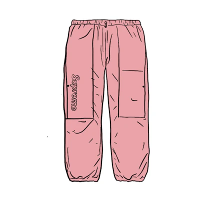 Supreme 2-Tone Cinch Pant Dusty Pink