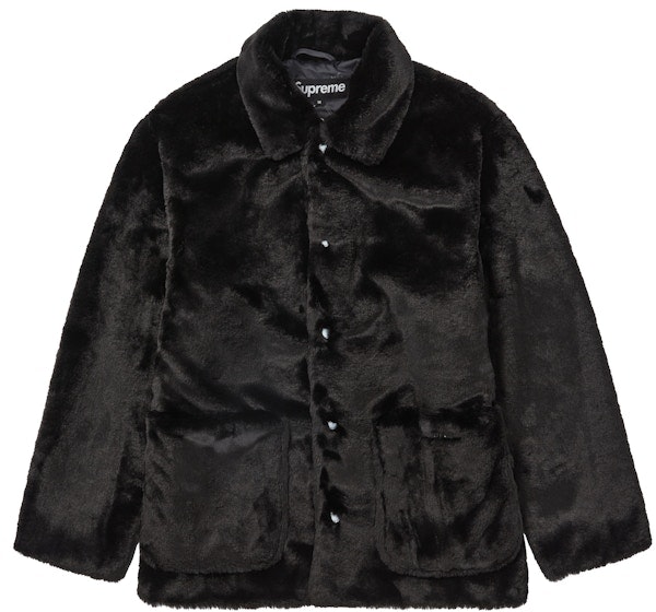 supreme-2-tone-faux-fur-shop-coat-black