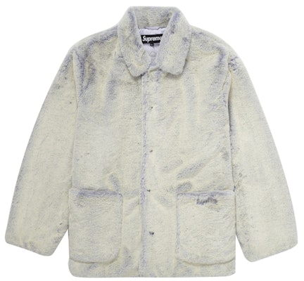 Supreme 2-Tone Faux Fur Shop Coat Lilac Buy Supreme 2-Tone Faux Fur Shop Coat Lilac