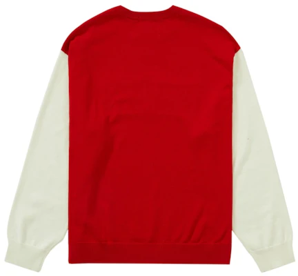 Sweater Supreme 2-Tone 'Putih' Order Sweater Supreme 2-Tone 'Putih'