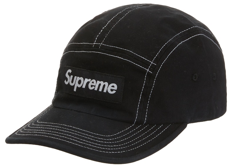 Supreme 2-Tone Twill Camp Cap ブラック 22ss シュプリーム ツートーン キャンプキャップ (黒) を購入 - Novelship
