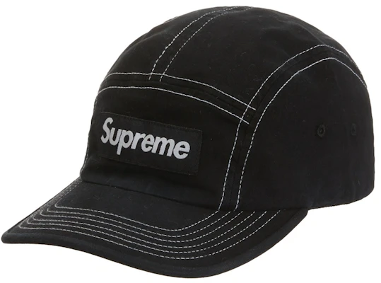 Supreme Topi Camp 2-Tone Twill 'Hitam' Buy Supreme Topi Camp 2-Tone Twill 'Hitam'
