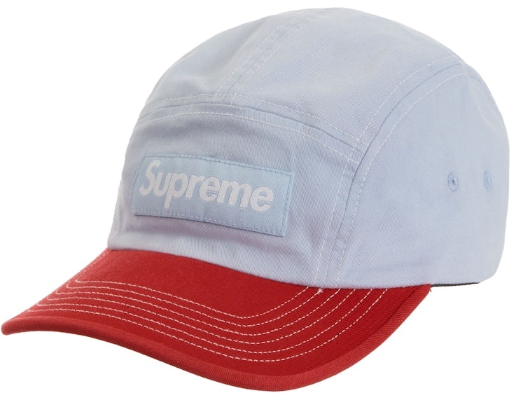 supreme-2-tone-twill-camp-cap-light-blue