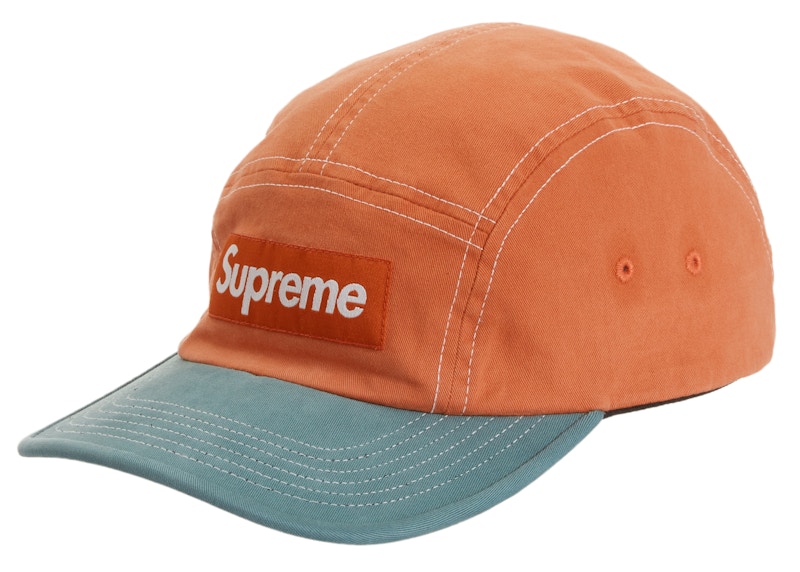 Supreme 2-Tone Twill Camp Cap 'Orange'