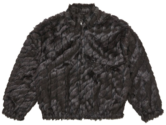 Supreme双色WINDSTOPPER仿皮草夹克 黑色 Buy Supreme双色WINDSTOPPER仿皮草夹克 黑色