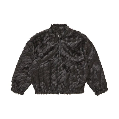 Supreme 2-Tone WINDSTOPPER Faux Fur Jacket Black