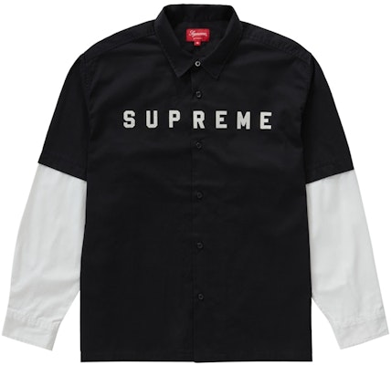 シュプリーム ツートーン ワークシャツ (黒)
Buy シュプリーム ツートーン ワークシャツ (黒)