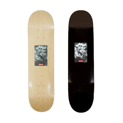 Supreme 20th Anniversary Taxi Driver Skateboard Deck Black/Natural Set