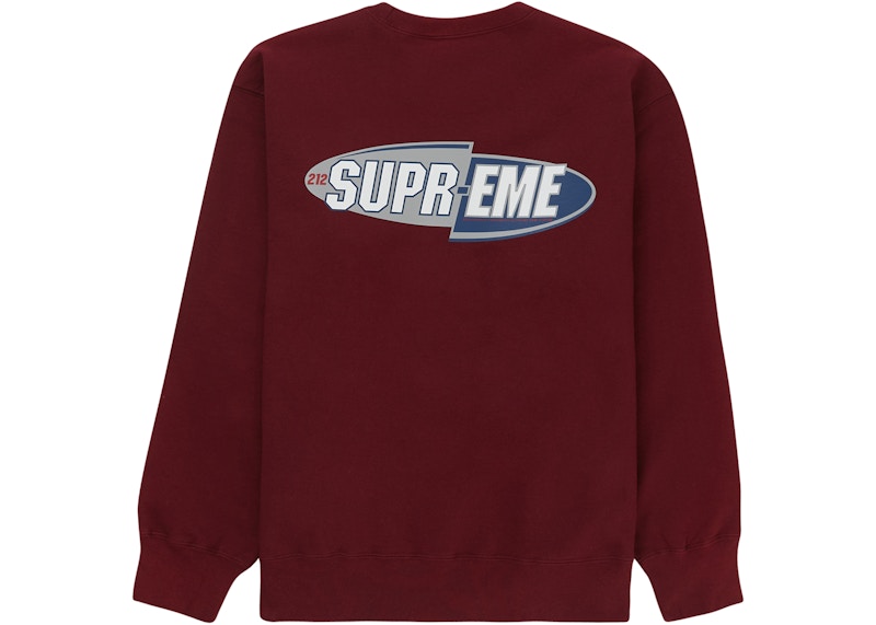 Supreme 212 Crewneck Cardinal 圖 2