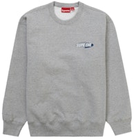 Supreme 212 Crewneck Heather Grey Supreme 212 Crewneck Heather Grey