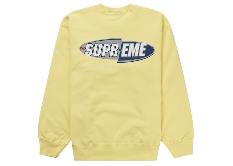 Supreme 212 Crewneck Light Yellow 圖 2