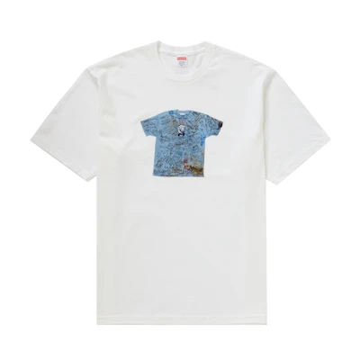 Supreme 30th Anniversary First Tee White
