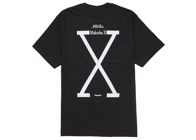 Supreme 40 Acres Malcolm X Tee Black