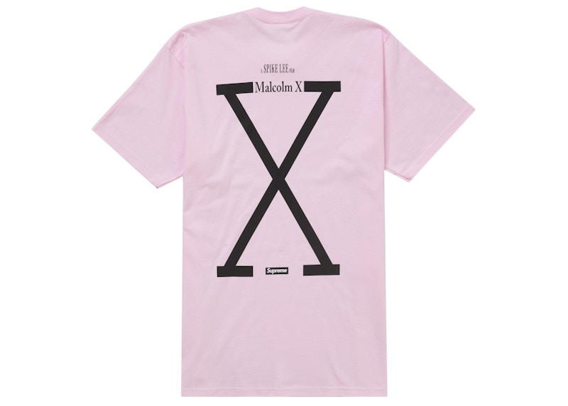 Supreme 40 Acres Malcolm X Tee Pink