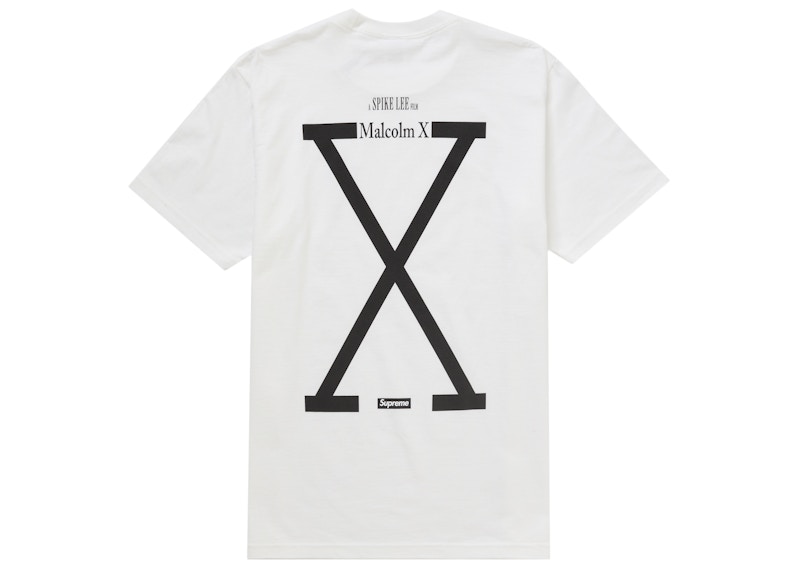 Supreme 40 Acres Malcolm X Tee White