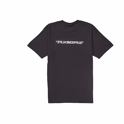 Supreme 4 Life Tee Black