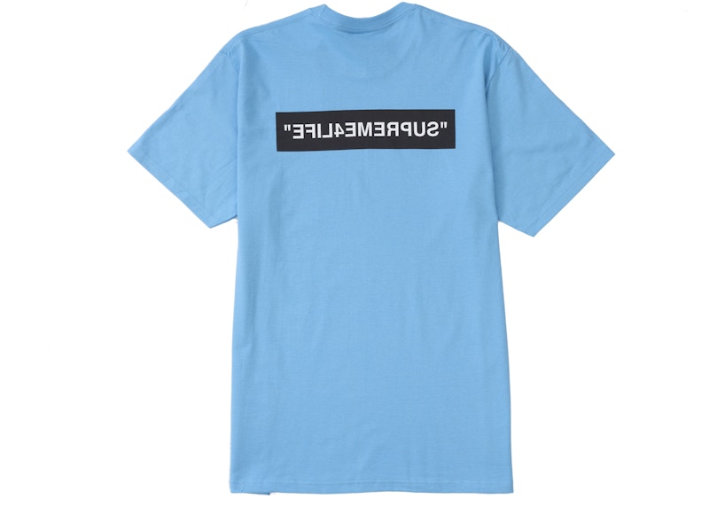 Supreme 4 Life Tee Bright Blue