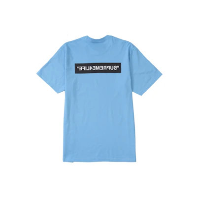 Supreme 4 Life Tee Bright Blue