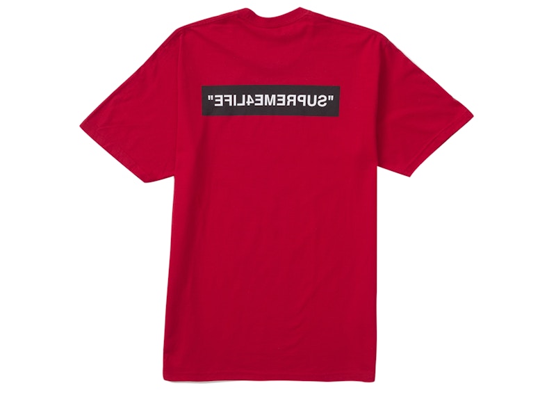 Supreme 4 Life Tee Red