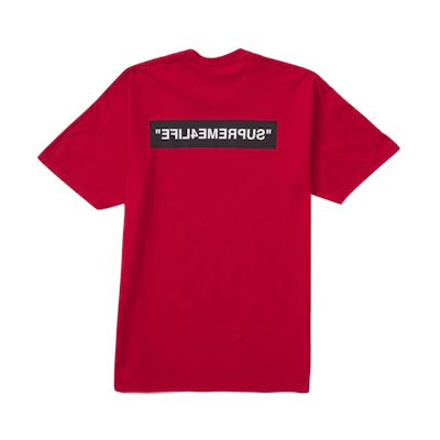 Supreme 4 Life Tee Red