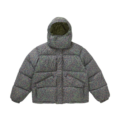 Supreme 700-Fill Down Lightweight Puffer Jacket Leopard