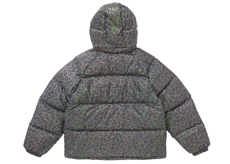 Lookbook 슈프림 700 필 다운 경량 퍼퍼 재킷 레오파드