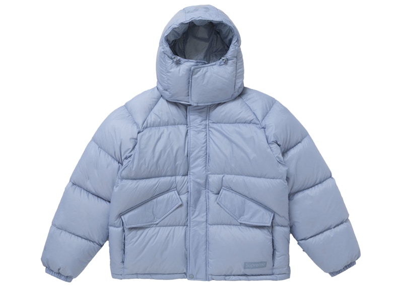 Buy シュプリーム 700フィル ダウン ライトウェイト パファージャケット ライトブルー
