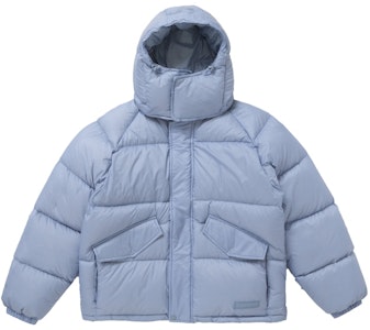 Supreme 700-Fill Down Puffer Ringan Jaket Biru Muda Buy Supreme 700-Fill Down Puffer Ringan Jaket Biru Muda