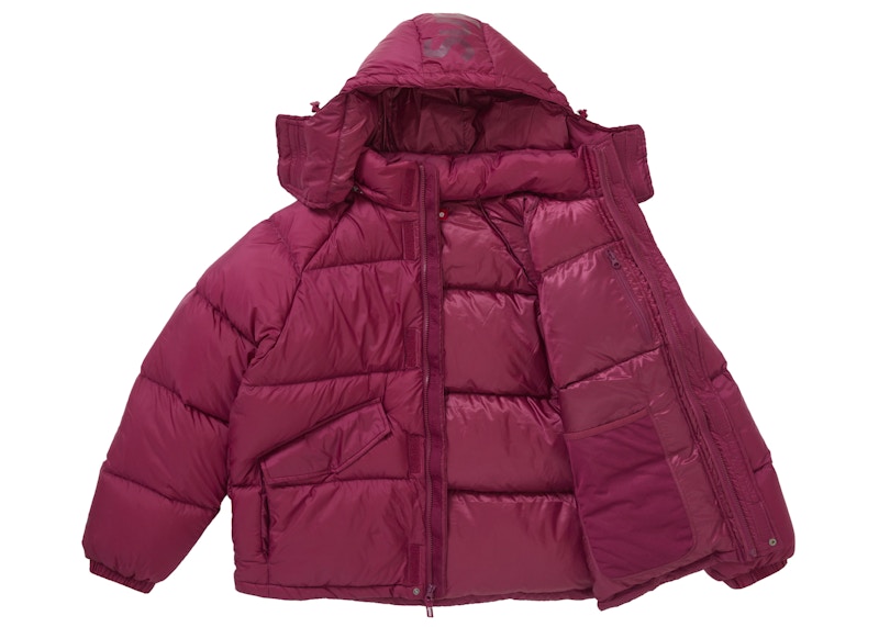 Order Supreme Jaket Puffer Ringan 700-Fill Down Magenta