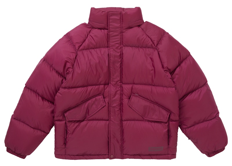 Shop Supreme Jaket Puffer Ringan 700-Fill Down Magenta