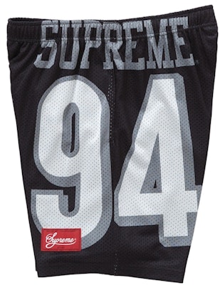 Supreme 94运动短裤黑色 Order Supreme 94运动短裤黑色